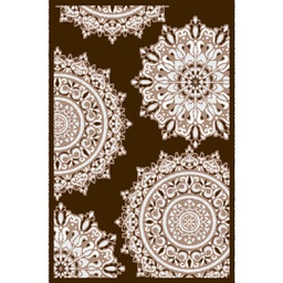 CIRTA A2165 (Rectangulaire, 180X270, MARRON BORDEAUX)