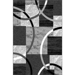 NOUR 5086L (Rectangulaire, 200X150, GRIS FONCE)