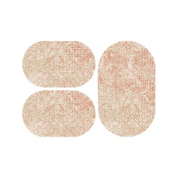 ANKARA A1200 (Oval, ( O 80X130 + 2O 65X100 ), MARRON MIEL)