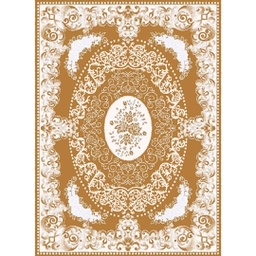 ISHRAK 8559B (Rectangulaire, 200X275, MARRON MIEL)