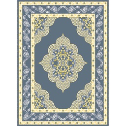 ISHRAK 8504B (Rectangular, 200X275, BLEU NUIT)