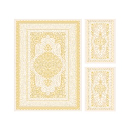 MADRID 92930 (Rectangular, ( T 150X230 + 2T 60X115 ), ECRU SHRINK_OR)