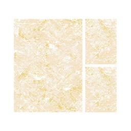 MADRID 93090 (Rectangular, ( T 150X230 + 2T 60X115 ), ECRU SHRINK_OR)