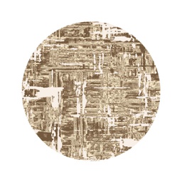 ANKARA 79920 (Rond, 120X120, MARRON CAFE)