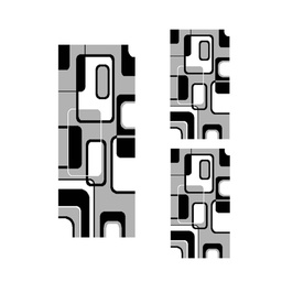 رولاكس 6270B (مستطيل, ( T 60X150 + 2T 60X110 ), رمادي فاتح)