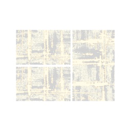 DUBAI 94595 (Rectangular, ( T 80X130 + 2T 65X100 ), GRIS CLAIRE)