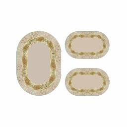 WISSEM 1746A (Oval, ( O 80X115 + 2O 50X80 ), MULTI COULEURS, Tuft)