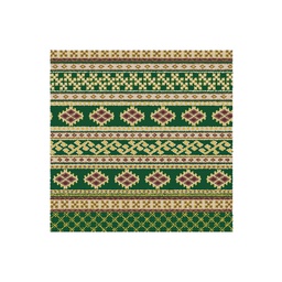 PRINTEMPS 55320 (Living room &amp; Room, LARGEUR 200, VERT EMERAUDE, Ethnic)