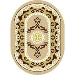 بلازا 9238F (بيضوي, 90X55, بيج)