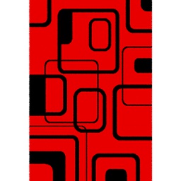 RELAX 6270L (Rectangulaire, 150X220, ROUGE)