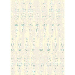 KILIS 96500 (Rectangular, 200X280, ECRU SHRINK_BLEU)