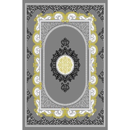 PLAZA 92381 (Rectangular, 160X220, GRIS FONCE)