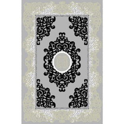 PLAZA 92351 (Rectangulaire, 160X220, GRIS CLAIRE)