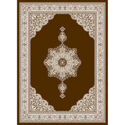 NOUR 51690 (Rectangular, 200X275, MARRON CAFE)