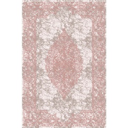 JAKARTA A2673 (Rectangulaire, 200X280, ECRU SHRINK_BOIS DE ROSE)