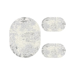 SUGUT 90890 (Oval, ( O 100X130 + 2O 60X100 ), GRIS CLAIRE)