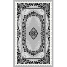 MELODIE 89051 (Rectangulaire, 240X400, GRIS CLAIRE_GRIS CLAIRE)