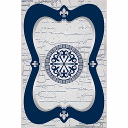 AMIRA 1885A (Rectangulaire, 180X270, BLEU NUIT, Tuft)