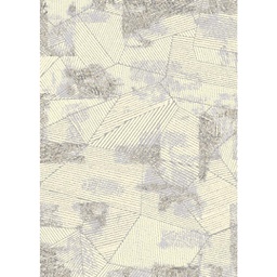 MADRID 99750 (Rectangular, 200X280, ECRU SHRINK - GRIS CLAIRE)