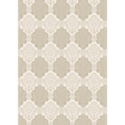 RIZE A3040 (Rectangulaire, 200X280, ECRU SHRINK - IVOIRE)