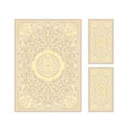 VALENCIA 5113B (Rectangulaire, ( T 160X220 + 2T 60X110 ), CREME_CREME)