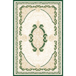 VALENCIA 71863 (Rectangular, 190X290, VERT EMERAUDE_CREME)