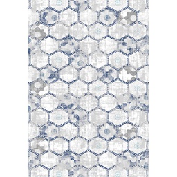 RIHAB A3840 (Rectangular, 200X275, BLEU FONCE)