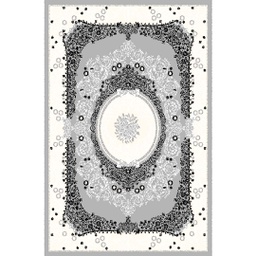 MELODIE 8904C (Rectangular, 190X150, GRIS CLAIRE_GRIS CLAIRE)