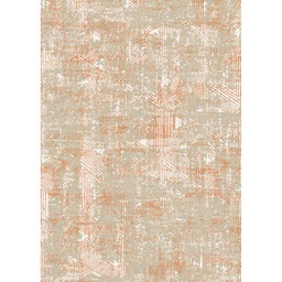 RIZE A3060 (Rectangulaire, 200X280, ECRU SHRINK - BRIQUE)