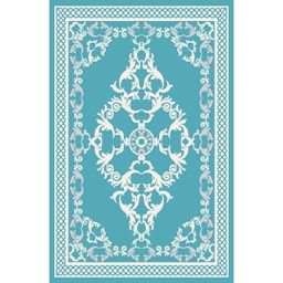 AZHAR 9457F (Rectangulaire, 200X280, BLEU)
