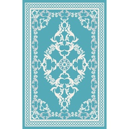 AZHAR 9457F (Rectangular, 200X280, BLEU)