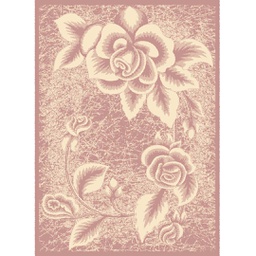 NOUR 6077D (Rectangulaire, 200X275, BOIS DE ROSE)