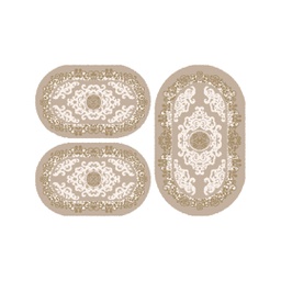 PLAZA 92351 (Ovale, ( O 80X130 + 2O 65X100 ), BEIGE)