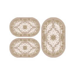 PLAZA 92351 (Ovale, ( O 80X130 + 2O 65X100 ), BEIGE)