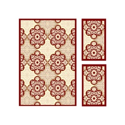 BRAGA A2450 (Rectangular, ( T 150X230 + 2T 60X115 ), BORDEAUX)