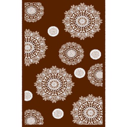 CIRTA A2195 (Rectangulaire, 240X400, MARRON BORDEAUX)