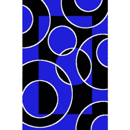 RELAX 76495 (Rectangulaire, 150X220, BLEU ROI)