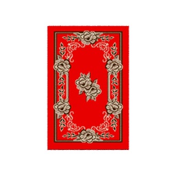 RELAX 2005K (Rectangular, 60X110, ROUGE)