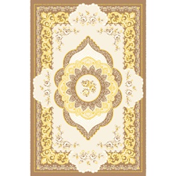 VALENCIA 93003 (Rectangulaire, 200X280, BRUN BEIGE_CREME)