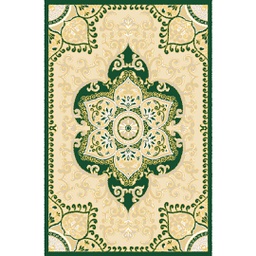 VALENCIA 58293 (Rectangular, 200X280, VERT EMERAUDE_CREME)