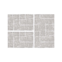 ANKARA 98450 (Rectangular, ( T 80X130 + 2T 65X100 ), GRIS FONCE)