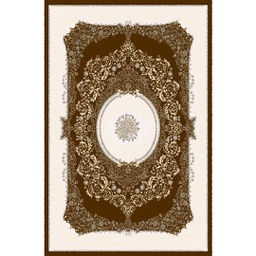 ميلودي 89049 (مستطيل, 190X275, لون القهوة البني / عاجي)