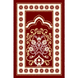 ISHRAK A2830 (Rectangulaire, 66X110, BORDEAUX)