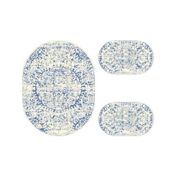 ANKARA A1180 (Oval, ( O 100X130 + 2O 60X100 ), BLEU VIOLACE)