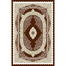 MELODIE 89059 (Rectangular, 190X275, MARRON CAFE_IVOIRE)