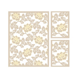 VALENCIA 66750 (Rectangulaire, ( T 160X220 + 2T 60X110 ), CREME_CREME)