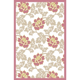 VALENCIA 66750 (Rectangulaire, 160X220, BOIS DE ROSE_CREME)