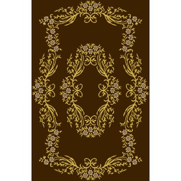 PLAZA 96770 (Rectangular, 200X280, MARRON TERRE)