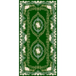 ISHRAK 8643B (Rectangulaire, 200X400, VERT EMERAUDE)