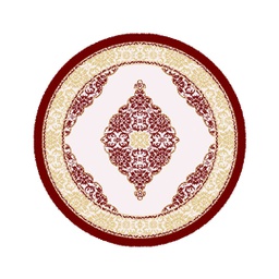 ISHRAK A3230 (Round, 120X120, BORDEAUX)